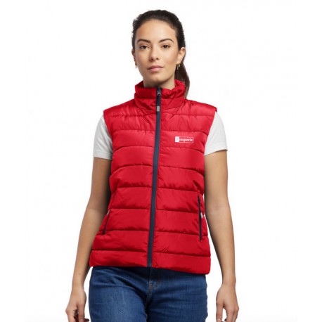 Bodywarmer rouge Temporis (H ou F)
