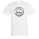 Tee-shirt blanc agence manches courtes